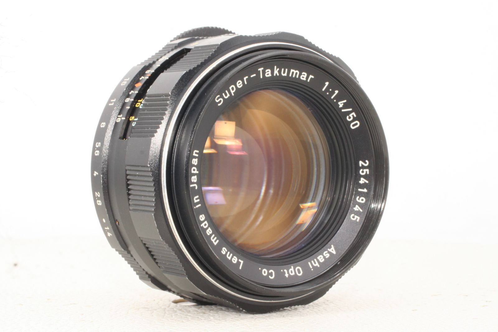 【整備済/完動品】ペンタックス スーパータクマー PENTAX Super-Takumar 50mm f1.4 オールドレンズ