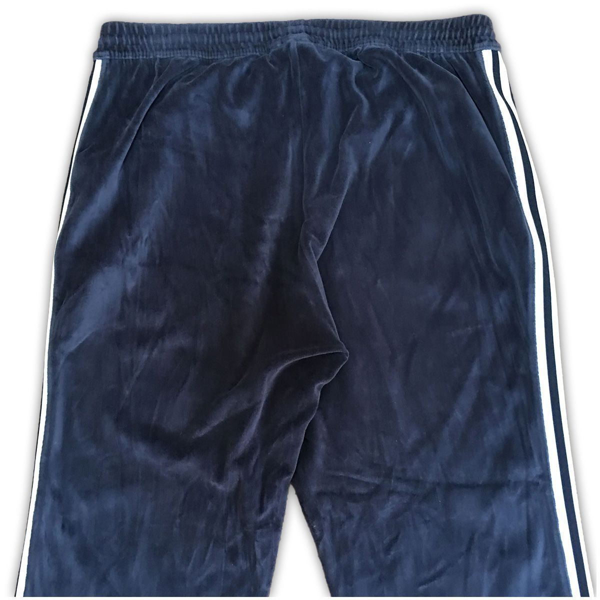 古着 adidas アディダス トラックパンツ ベロア トレフォイル