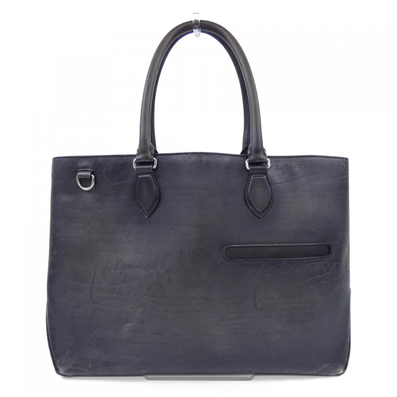 ベルルッティ Berluti トゥジュールスクリットレザートートバッグ BAG