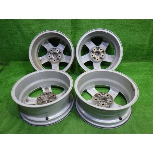 即決 日産純正 16in 6.5J +40 エルグランド ティアナ エクストレイル デュアリス *1712 日産 NISSAN 日産純正OP エスティーロ 16ｲﾝﾁ 6.5J 5穴 4本 114.3 +40