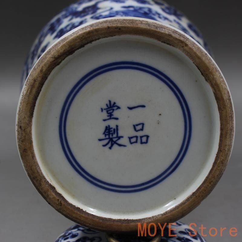 清同治青花穿花麒麟紋茶蓋缶 景徳鎮 陶磁器 装飾品 現代工芸品 美術品 置物 清同治青花穿花麒麟紋茶蓋缶 景徳鎮 陶磁器 装飾品 現代工芸品