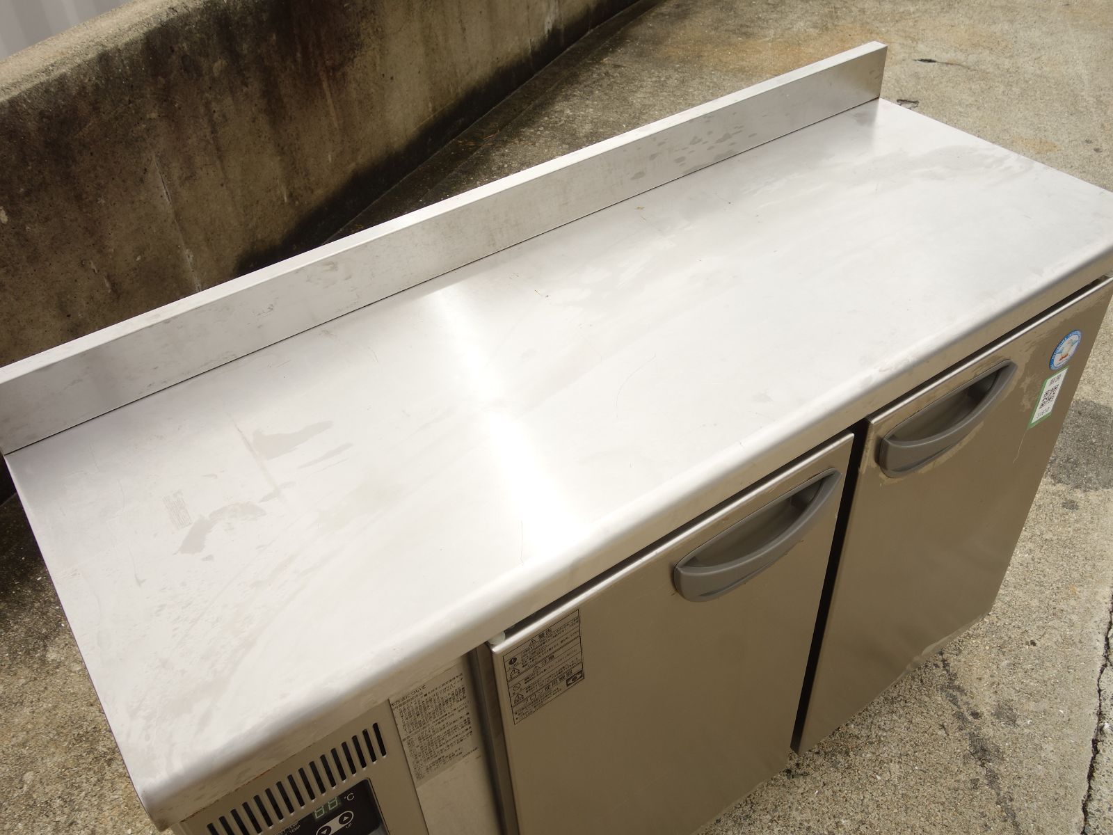 中古】M▽フクシマ 業務用 台下冷凍庫 コールドテーブル 170L 2面扉 