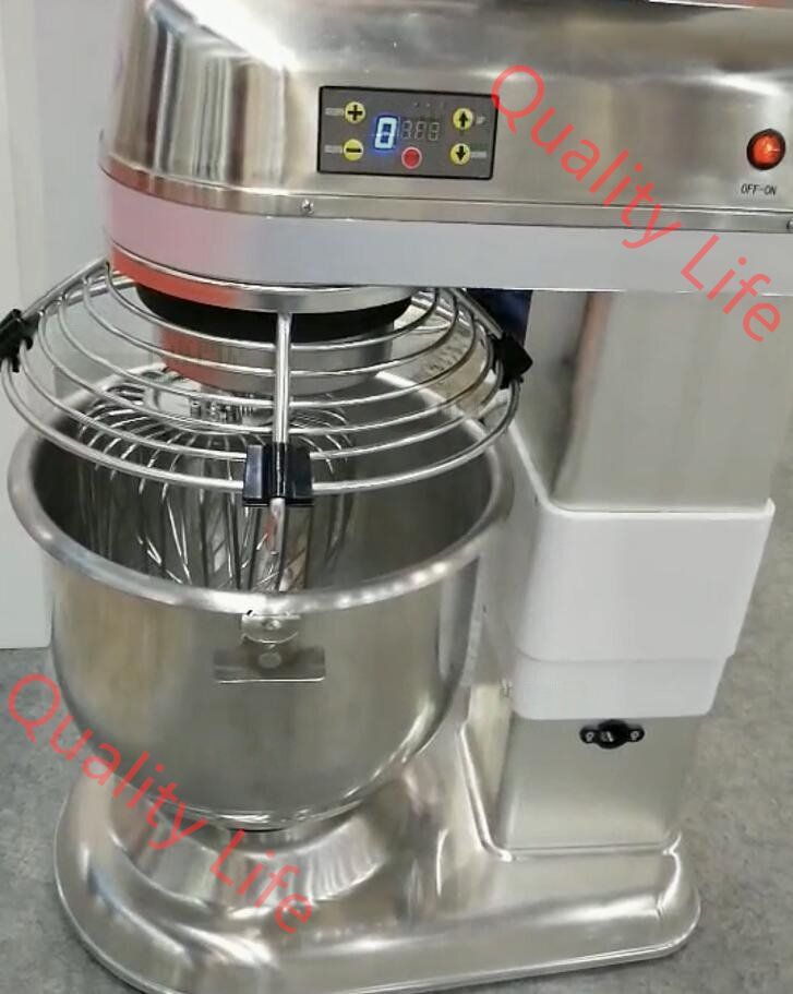 スタンドドウミキサー 20L 6段階のスピード調節機能 単相 100V デジタルディスプレイ付き
