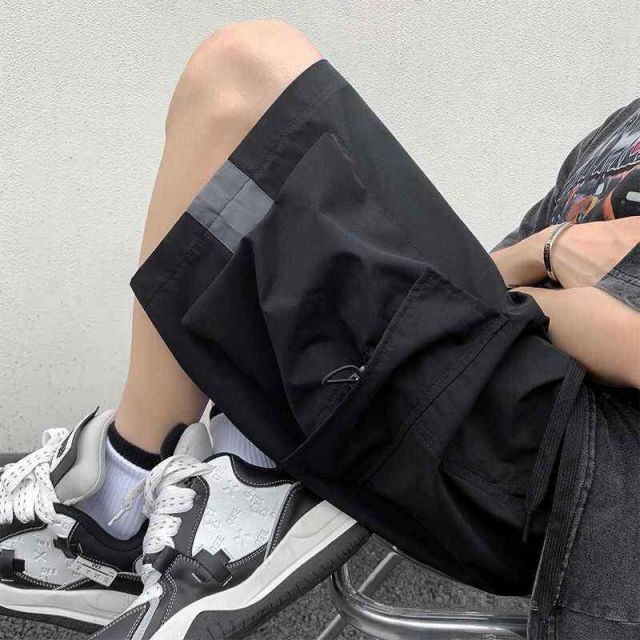 送料無料，格安 種類6：3XL/B：QCBLFS-DK26K18 メンズ ファッション 服 用 オシャレ シンプル 大人 かっこいい ストリート 夏コーデ パンツ ズボン 履物  パンツ ストレート パンツ カジュアル ミドル丈 パンツ その他