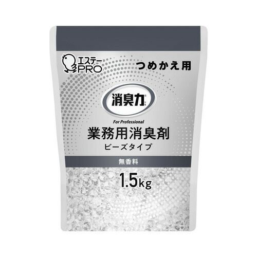 まとめ エステー 消臭力 ビーズ 詰替 １．５ｋｇ 392054 4901070130337 ●容量 １．５ｋｇ 1個 ×12セット