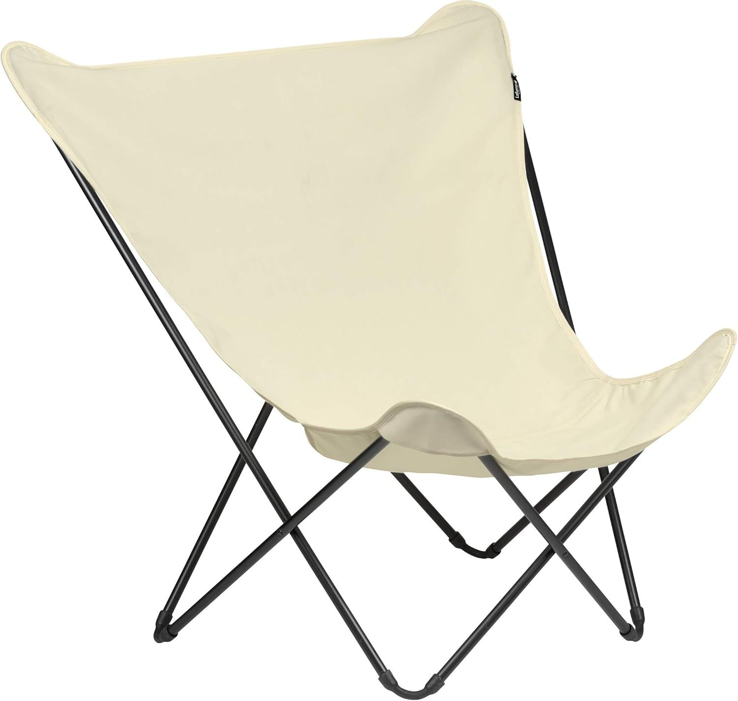 Lafuma ラフマ アウトドアバタフライチェア POP UP XL LFM2777 9328 Ecru アイボリー W91×D83×H87 cm 折りたたみ 洗濯可 フランス製 日本 5年保証