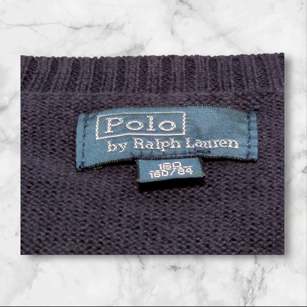 ポロラルフローレン】（160）キッズ ニットベスト ポニー刺繍