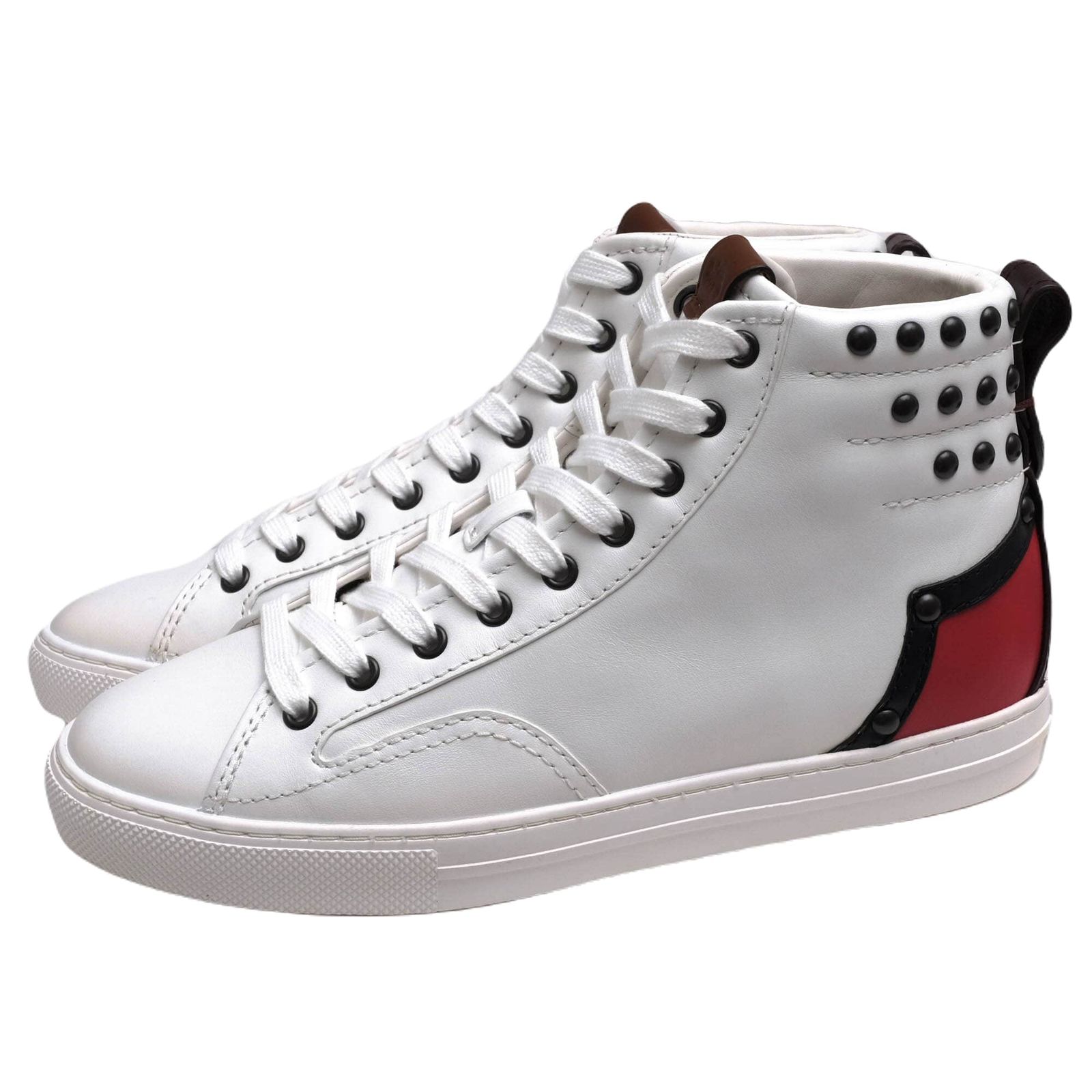 コーチ／COACH シューズ スニーカー 靴 ハイカット メンズ 男性 男性用レザー 革 本革 ホワイト 白  G2008 C227 Western High Top スタッズ スタッズ