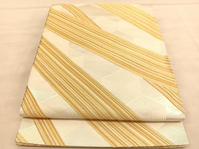 平和屋着物○訪問着 紬地 流水文 正絹 逸品 AAAY9911np