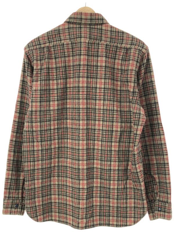 At LAST&CO アットラスト シャツ ブラウン系 サイズ:14 | Lot.387 CPO チェック ウールシャツ | トップス カジュアルシャツ 長袖【メンズ】【中古】【K4590】 At Last & Co アットラスト ウールチェックシャツ グレー系 At LAST&CO
