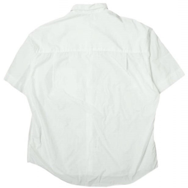 Graphpaper グラフペーパー 日本製 Broad Oversized S/S Regular SH  ブロードオーバーサイズショートスリーブシャツ GM202-50625B Free WHITE 半袖 SHIRT トップス mc68580