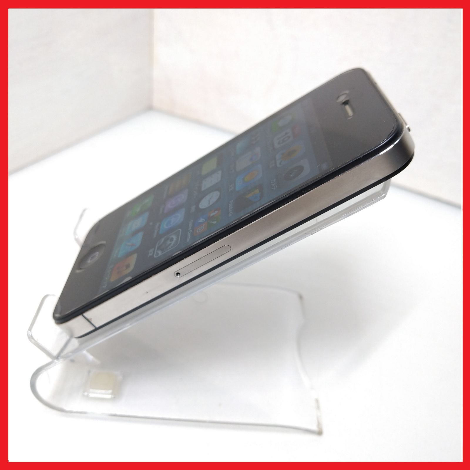 Softbank iPhone4 16GB A1332【白ロム・保証付】：iPhone 携帯電話