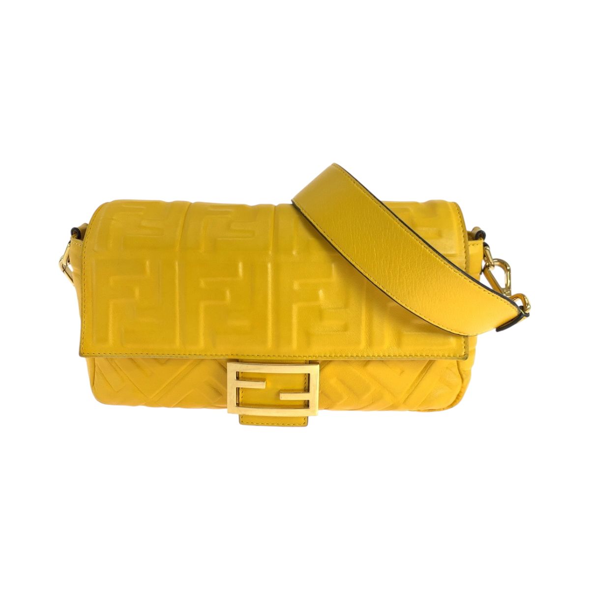 特価ブランド Fendi バケットイエロー ショルダーバッグ バッグ