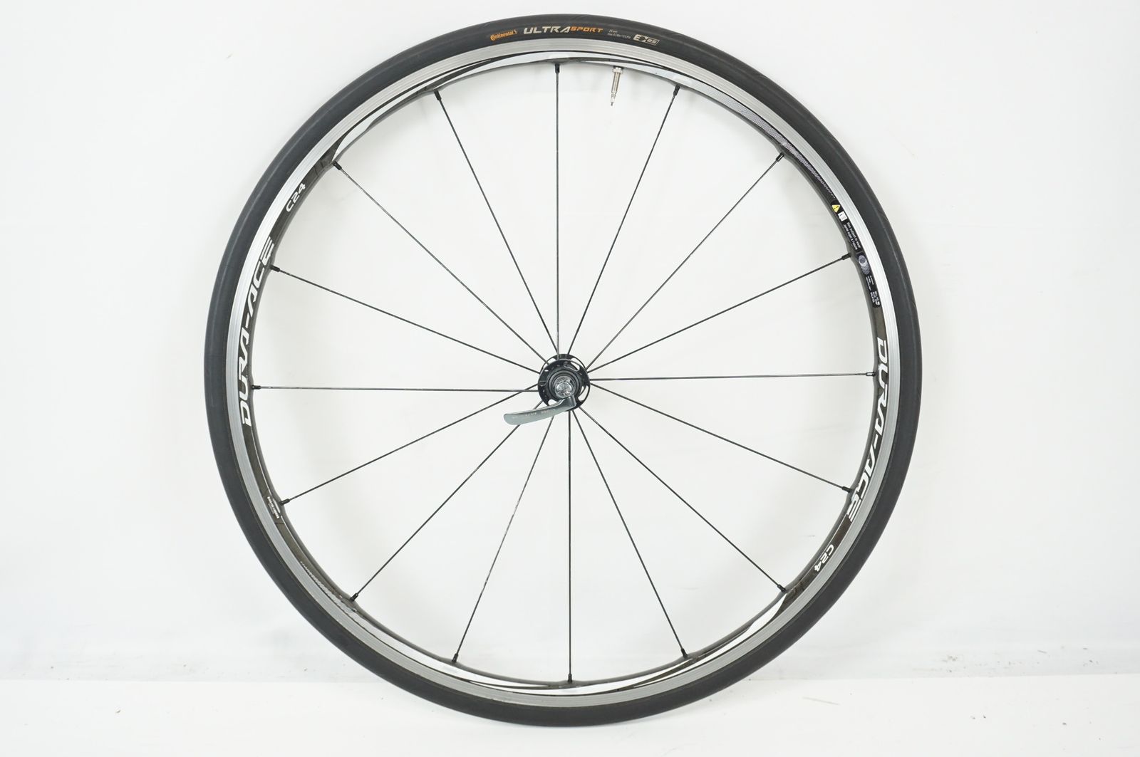 デュラエース　9000 c24 cl フロントのみ SHIMANO / 【中古】DURA-ACE WH-9000-C24-CL（前後ホイール