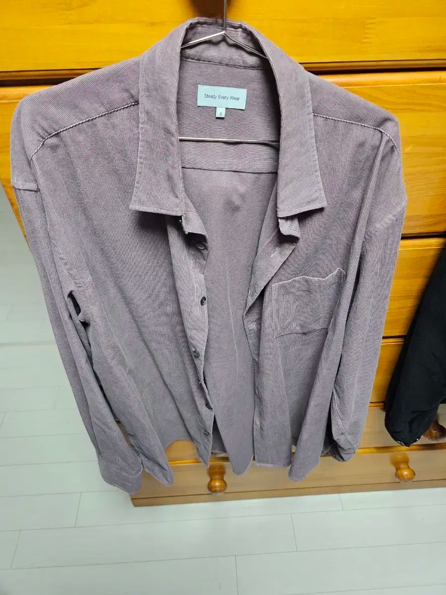 Steady Every Wear sew コーデュロイ シャツ 紫 在庫切れ 製品