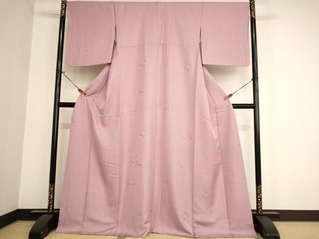 平和屋着物●上質な色無地　深川鼠色　正絹　逸品　未使用　DAAV1074tw 平和屋着物○上質な色無地 深川鼠色 正絹 逸品 未使用 DAAV1074tw