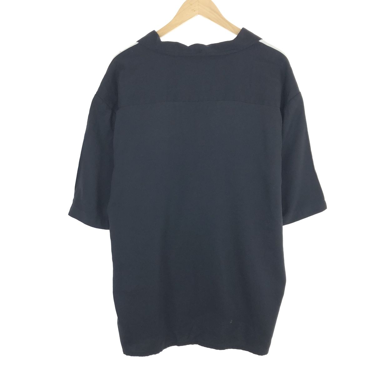 古着 Da Vinci 半袖 オープンカラー レーヨンシャツ メンズXXL