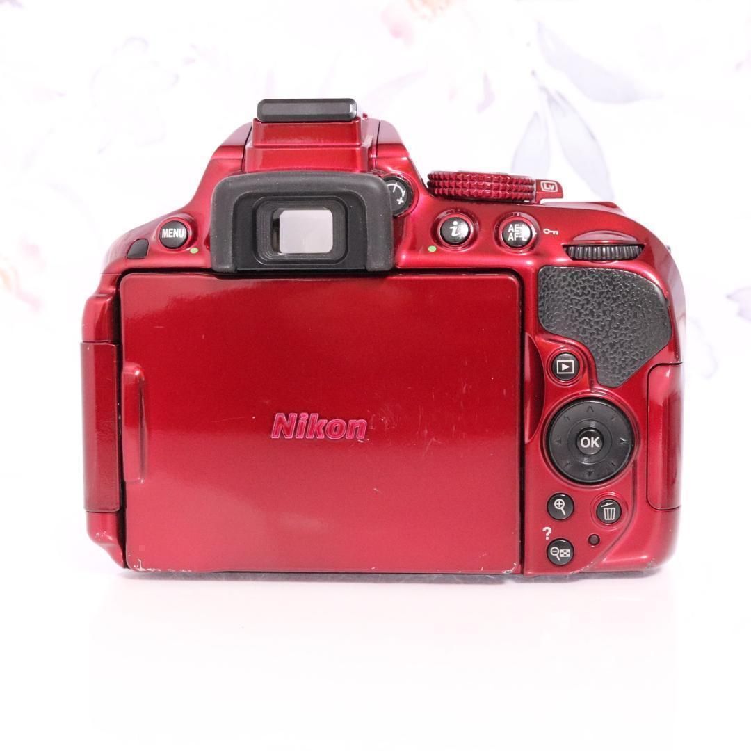 ニコン　D5300 レッド　レンズ、カメラバッグ付です ニコン D5300 18-140VR Kit (カラー：レッド)\u0026バックセット