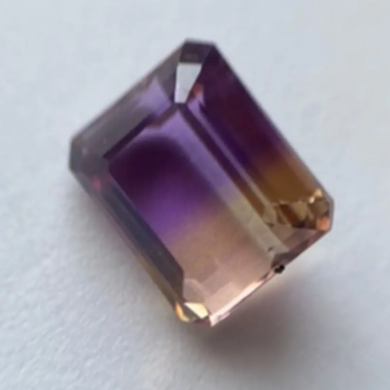 宝石 天然石 希少 アメトリン ルース テーブルカット 10×12mm 大阪超高