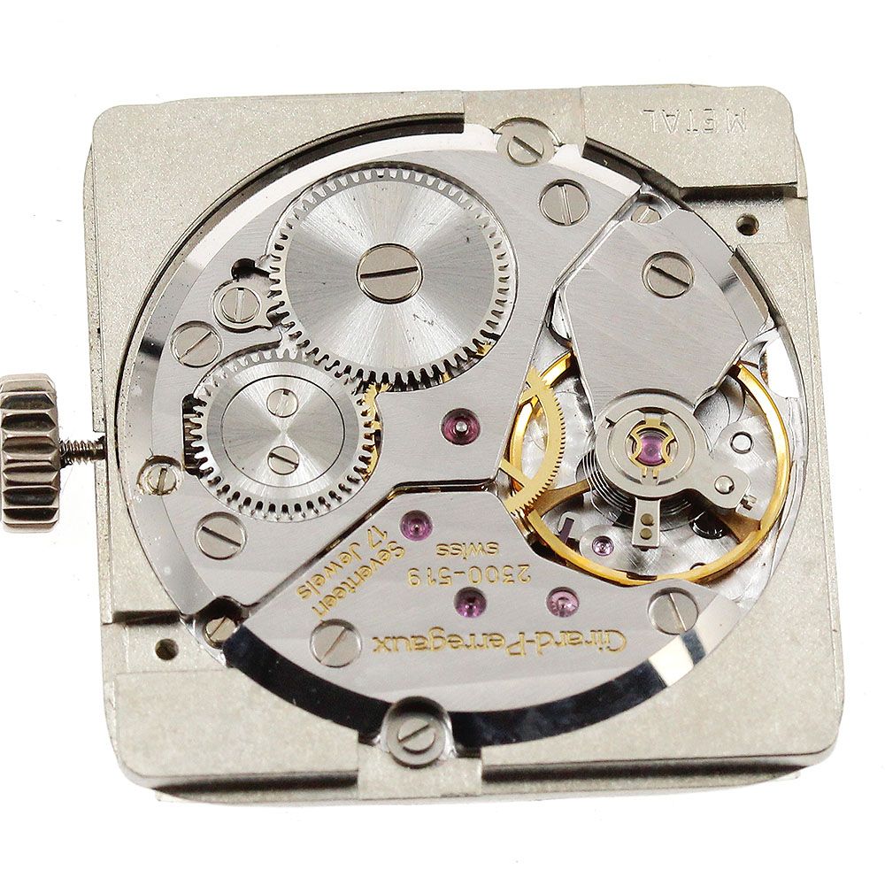 ジラールペルゴ 腕時計 手巻き式 レディース ヴィンテージ オクタゴン