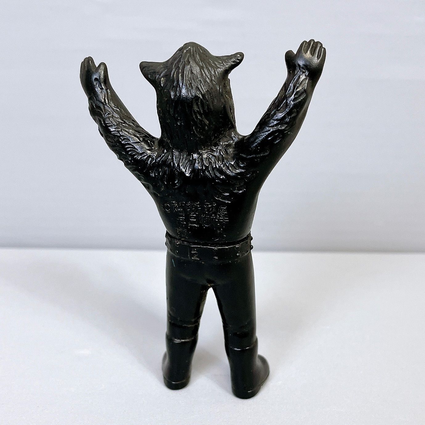 超貴重】 当時物 ミニソフビ 怪人オオカミ男 仮面ライダー 狼男