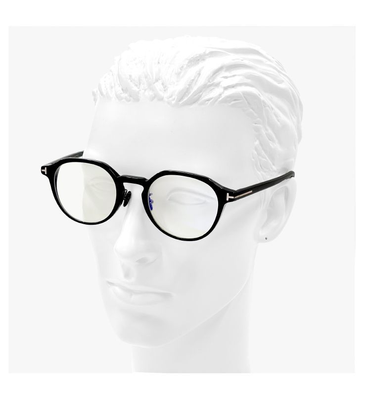 新品】 トムフォード メガネ TF5924-d-b 001 TOM FORD メンズ ブルー