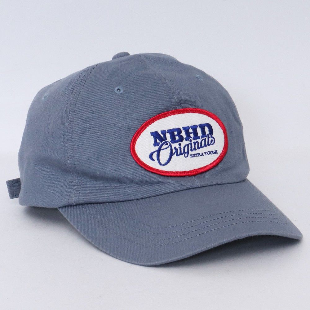 NEIGHBORHOOD DAD CAP ブルー 232YGNH-HT03