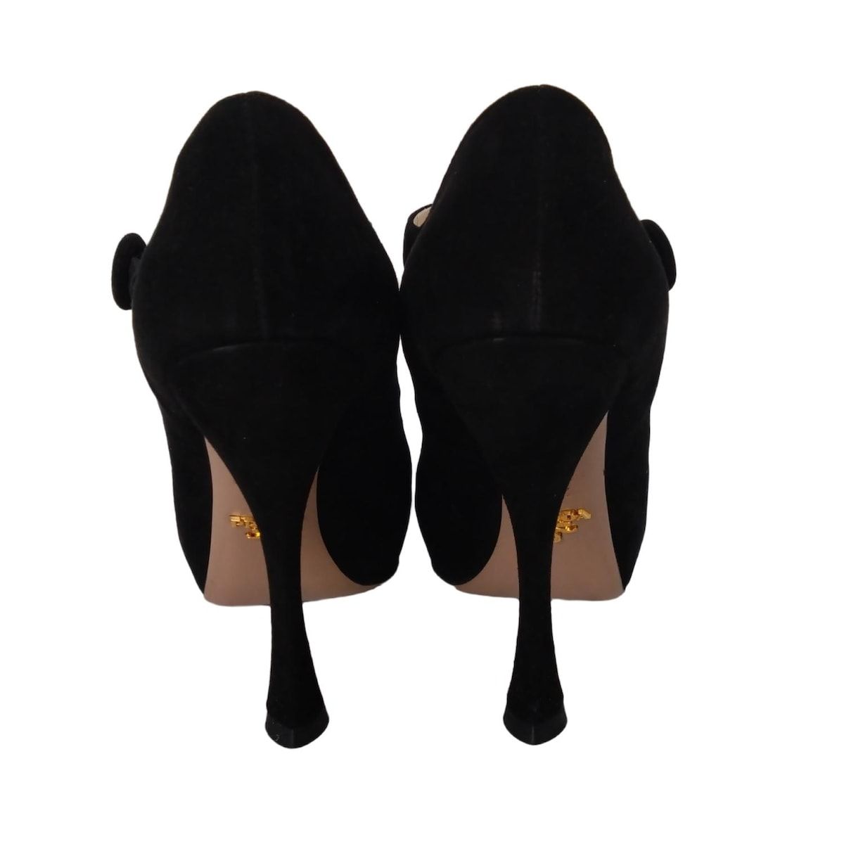 PRADA(プラダ) パンプス 38 1/2 レディース - 黒 - メルカリ