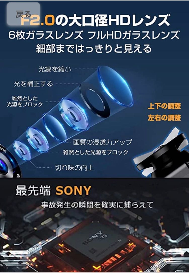 小型ドラレコ