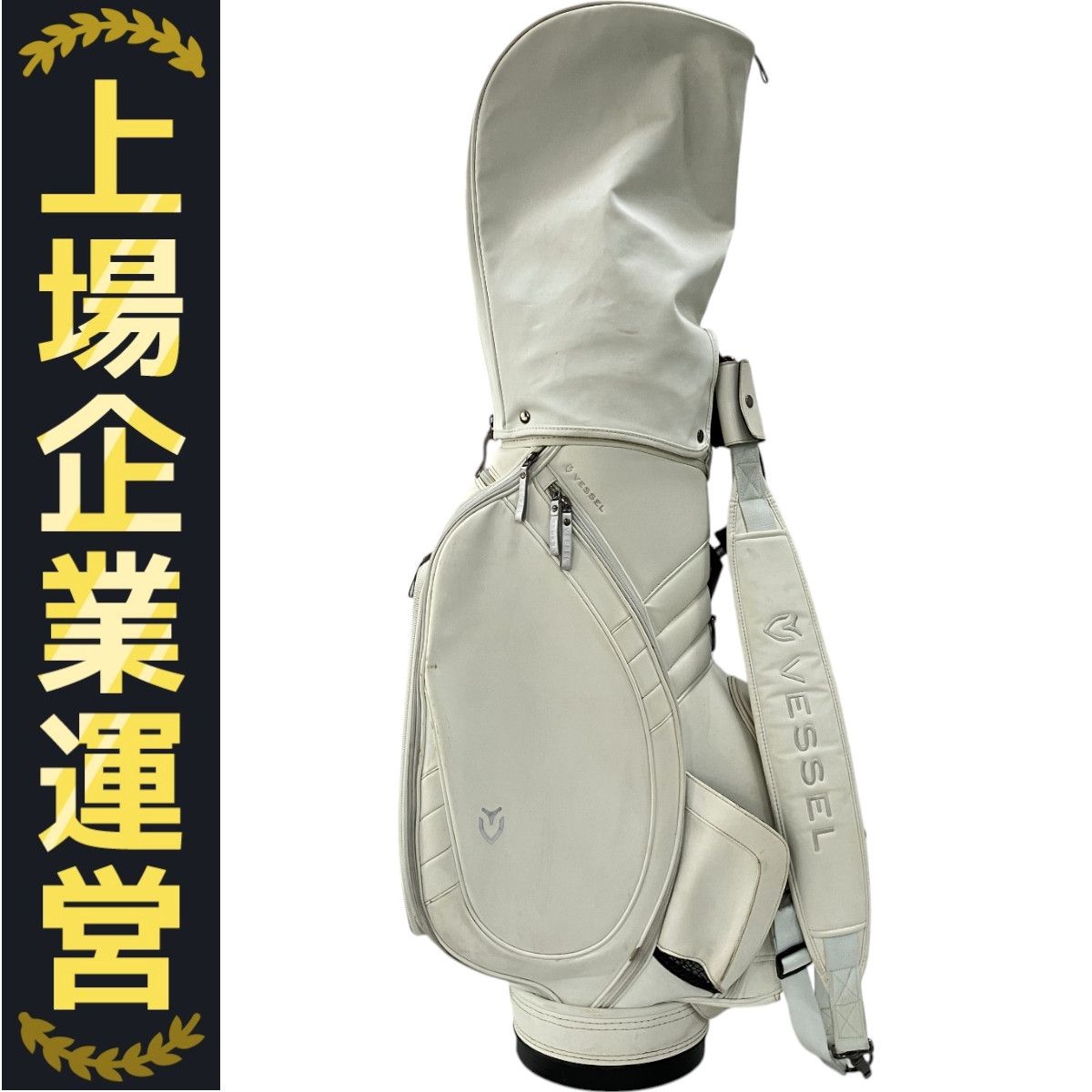 Vessel ホワイト キャディバッグ 【公式通販】