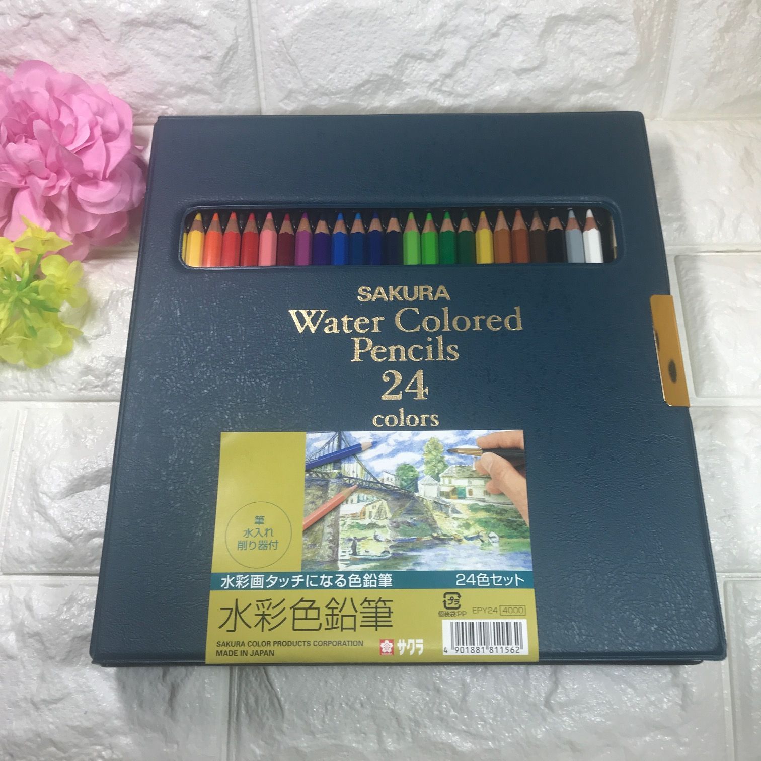 開店記念セール 水彩色鉛筆24色 サクラ未使用品