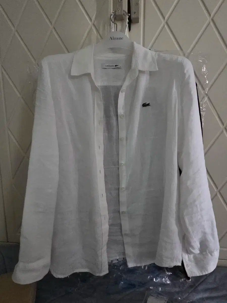ラコステ レディース ベーシック リネンシャツ 34 44 55