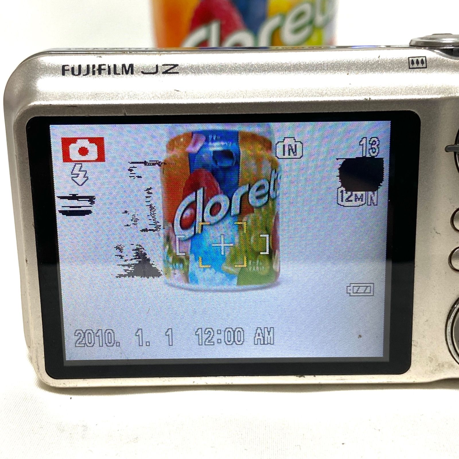 FUJIFILM FINEPIX JZ300 シルバー コンパクトデジタルカメラ フジ 
