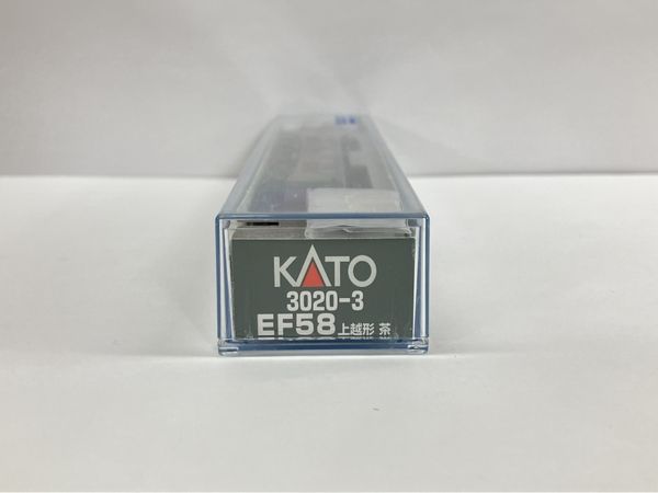 KATO 3020-3 EF58 上越形 茶 Nゲージ 鉄道模型 中古W8398326