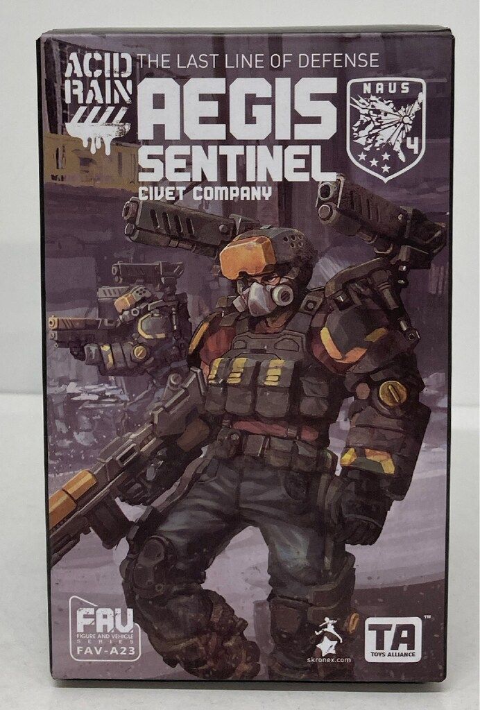 TOYS ALLIANCE/アルファマックス 1/18 AEGIS SENTINEL/CIVET COMPANY FAV-A23