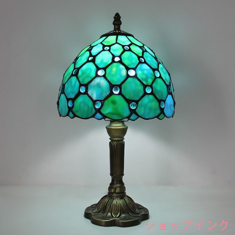 LEDテーブルランプ ステンドグラス 照明クラシック ヨーロッパ
