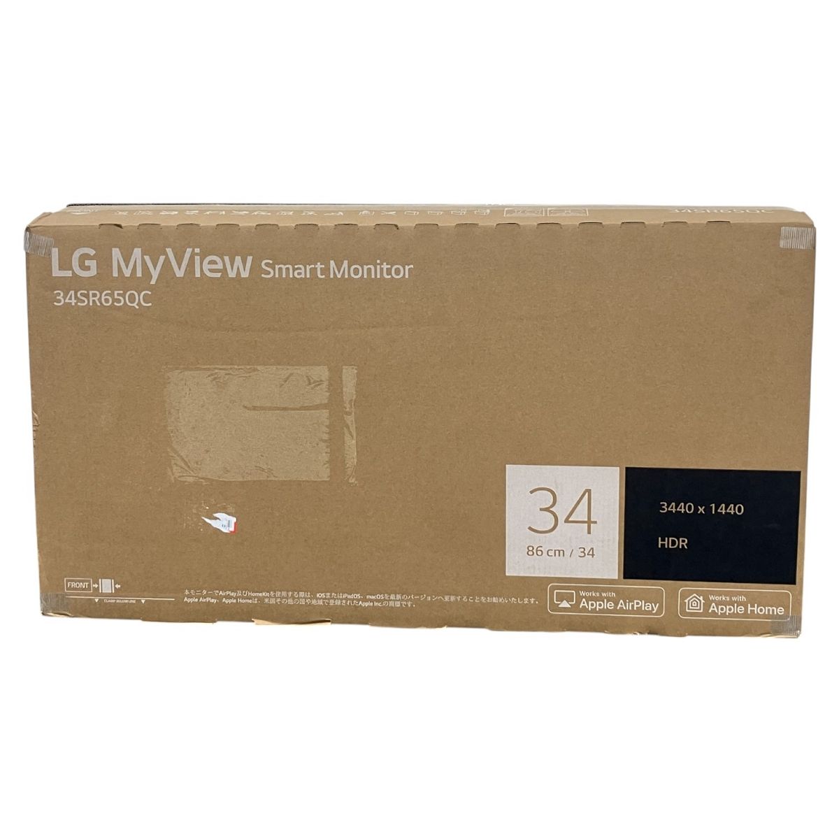 LG 34SR65QC 34インチ 液晶モニター ディスプレイ PC周辺機器 K10027843