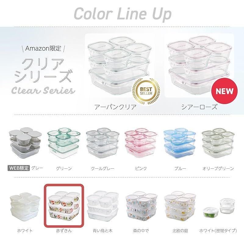 イワキ 耐熱ガラス 保存容器 シンジカトウ 7個セット PS-PRNSNC71 Amazon｜iwaki(イワキ) 耐熱ガラス 保存容器 シンジカトウ Petit