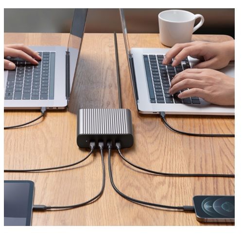 ロア インターナショナル HYPER HyperJuice HP-HJ-GAN245 245W GaN USB-C 電源アダプタ