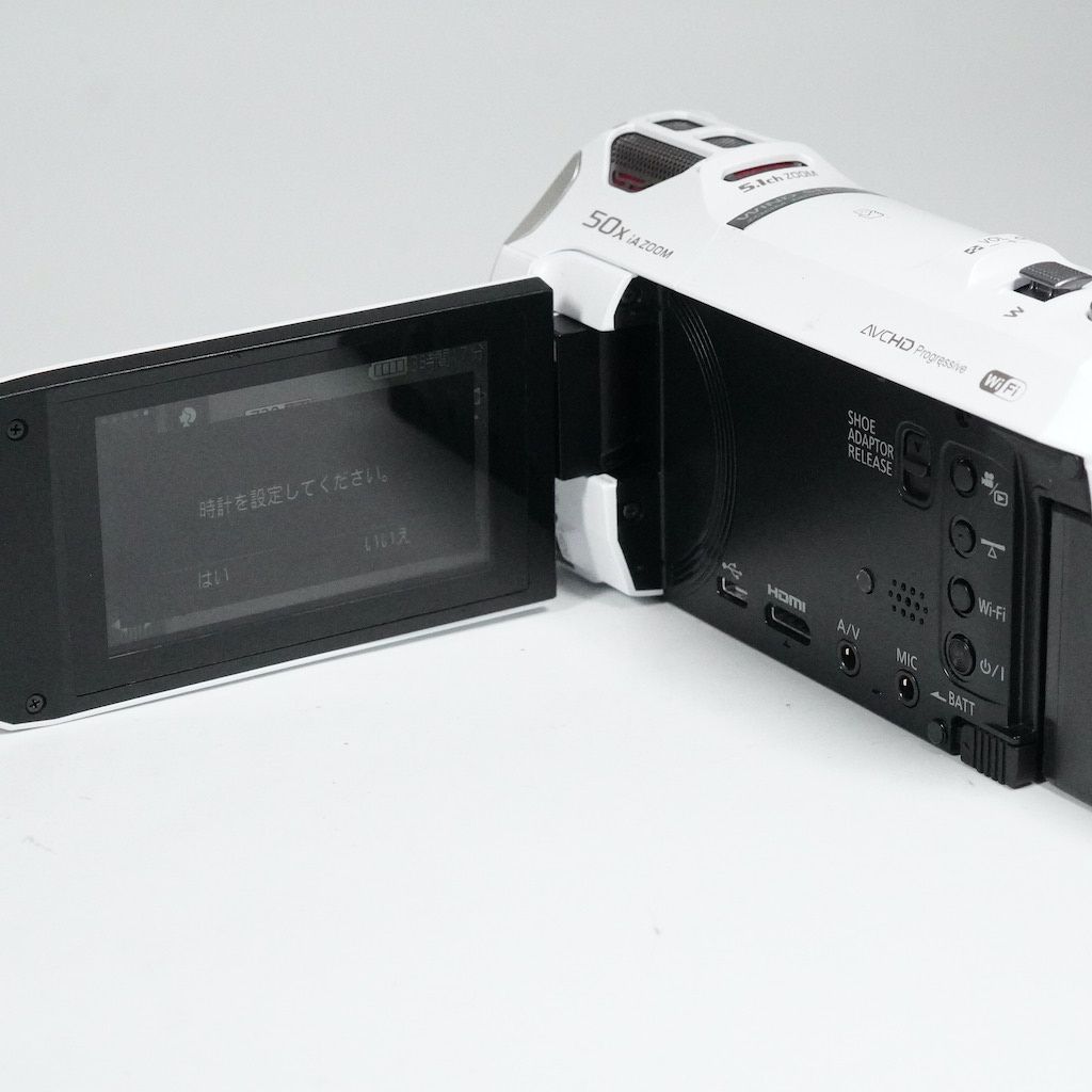 Panasonic パナソニック HC-V750M ホワイト 動作OK 返金保証 /1879