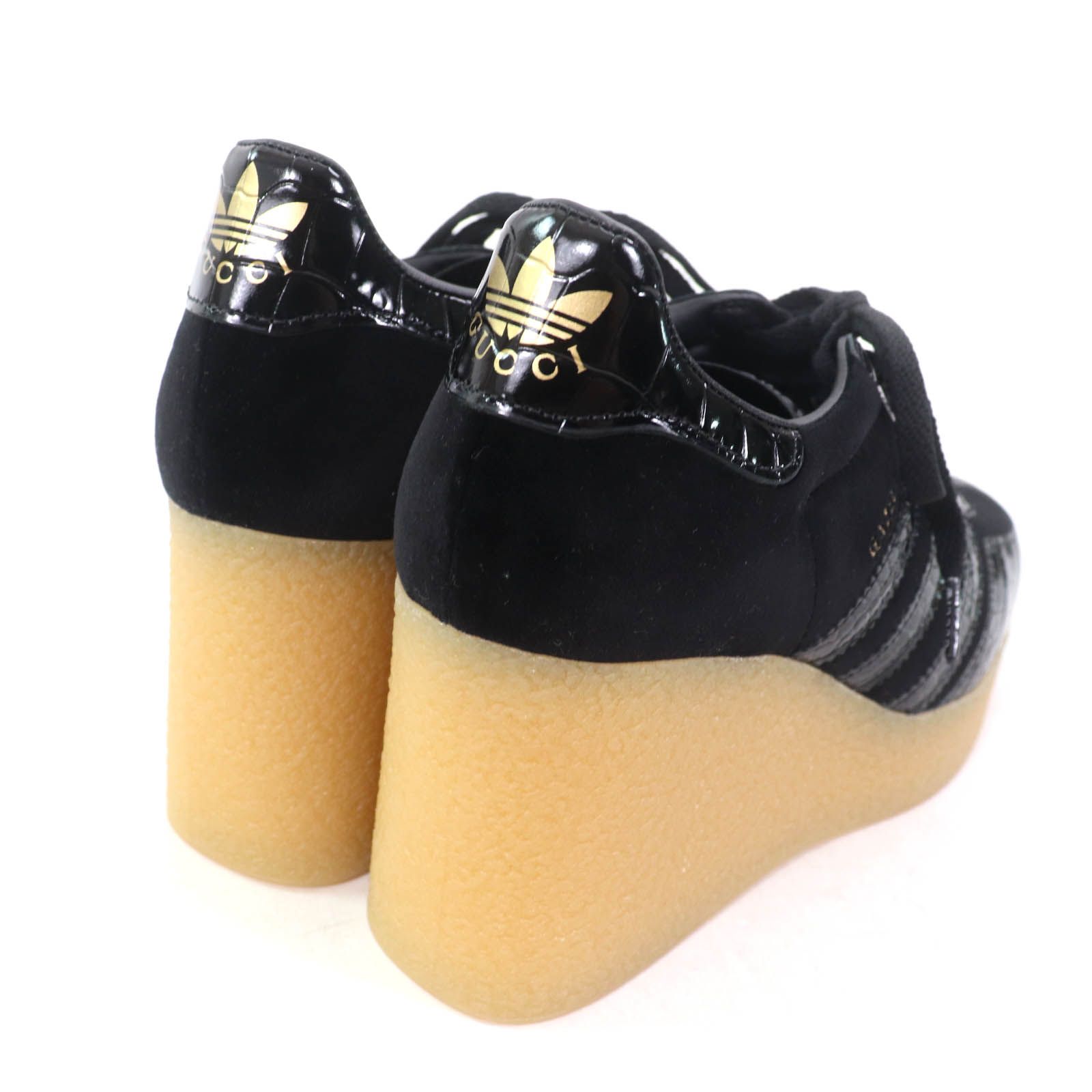 未使用品☆GUCCI×adidas グッチ×アディダス 725627 ガゼル