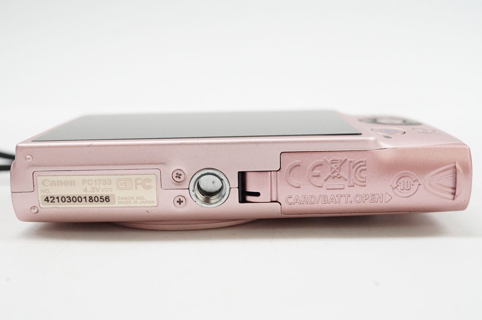 C241303)Canon キヤノン IXY220F ピンク コンデジ コンパクトデジタル 