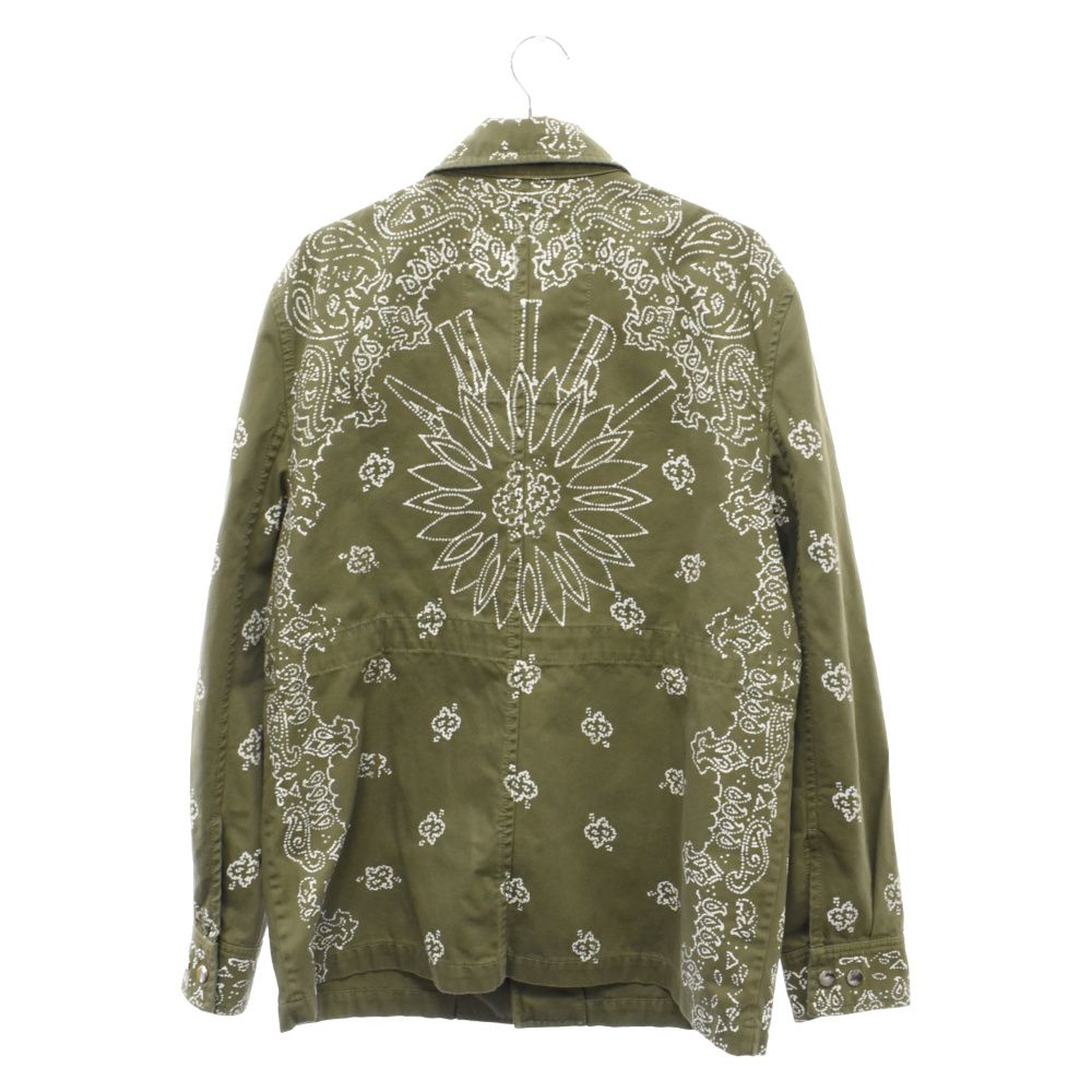 AMIRI (アミリ) ペイズリーモチーフ オーバーサイズ シャツ
