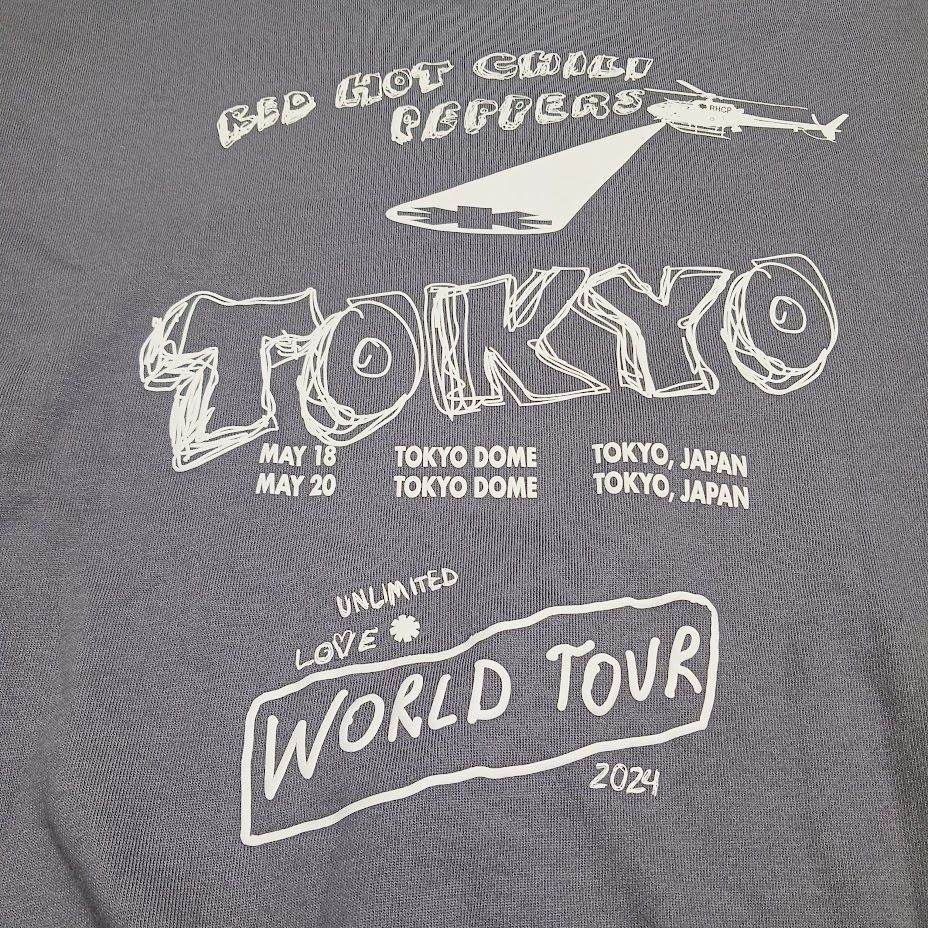 新品 レッチリ アンリミテッド ラブ 東京 クリーム フーディ