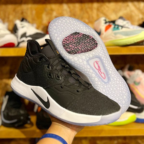 NIKE PG 3 'BLACK WHITE' ナイキ ポール ジョージ 3 【MEN'S】 black/black-white-laser fuchsia AO2607-001