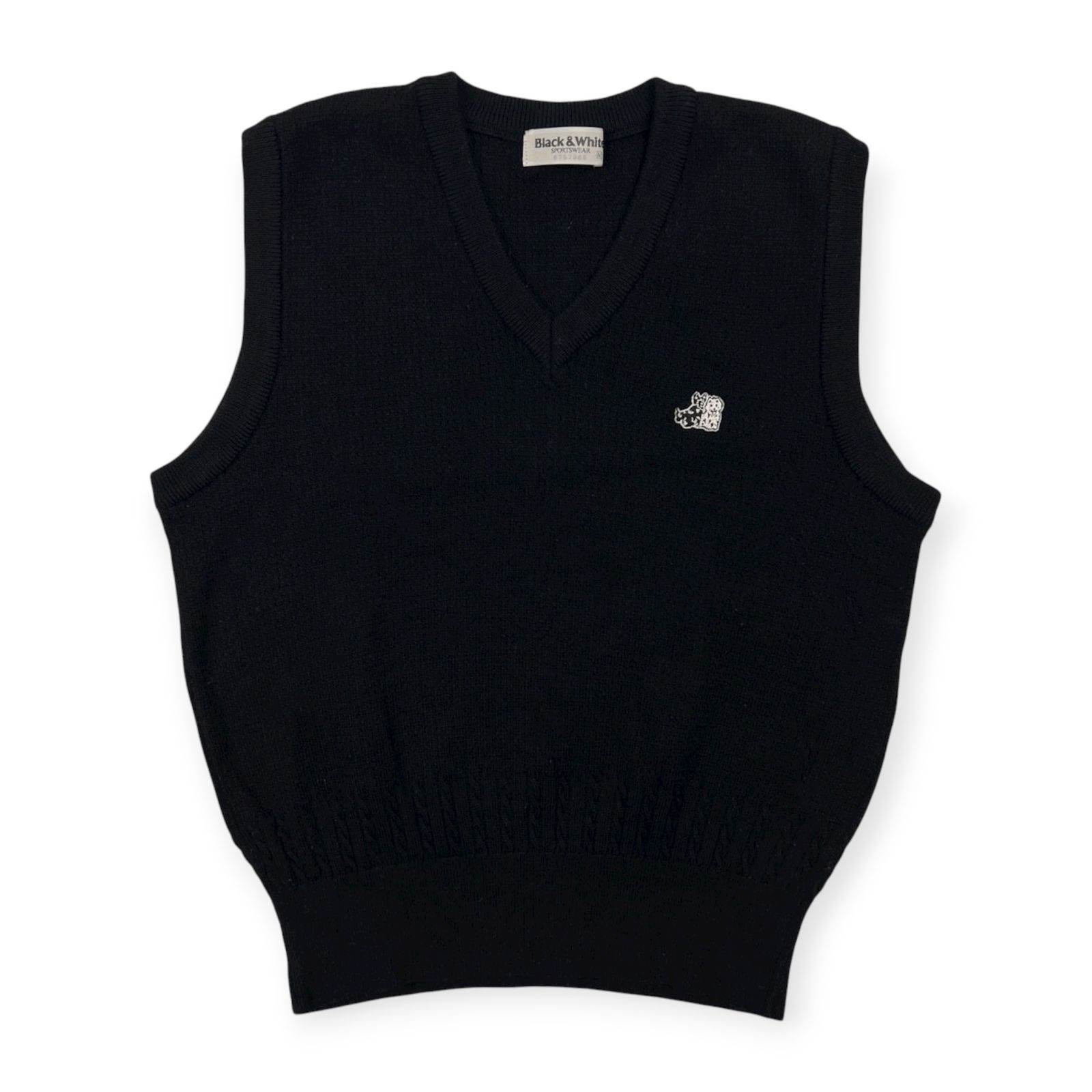 Black＆White ブラック&ホワイト レディース ゴルフウェア ベスト Black&White ブラックアンドホワイト ベスト、ゴルフ Black＆White