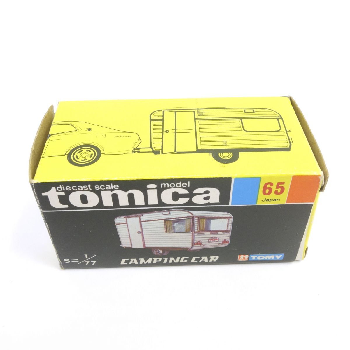 トミカ フランスベッド キャンピングカー 黒箱 No.65 ミニカー ※ 販売済み