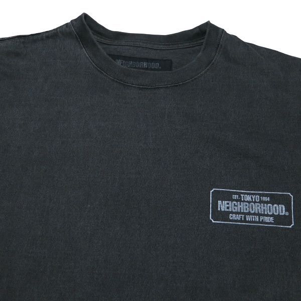 NEIGHBORHOOD ネイバーフッド PIGMENT DYED ロンT NEIGHBORHOOD ネイバーフッド 23AW PIGMENT DYED CREWNECK LS