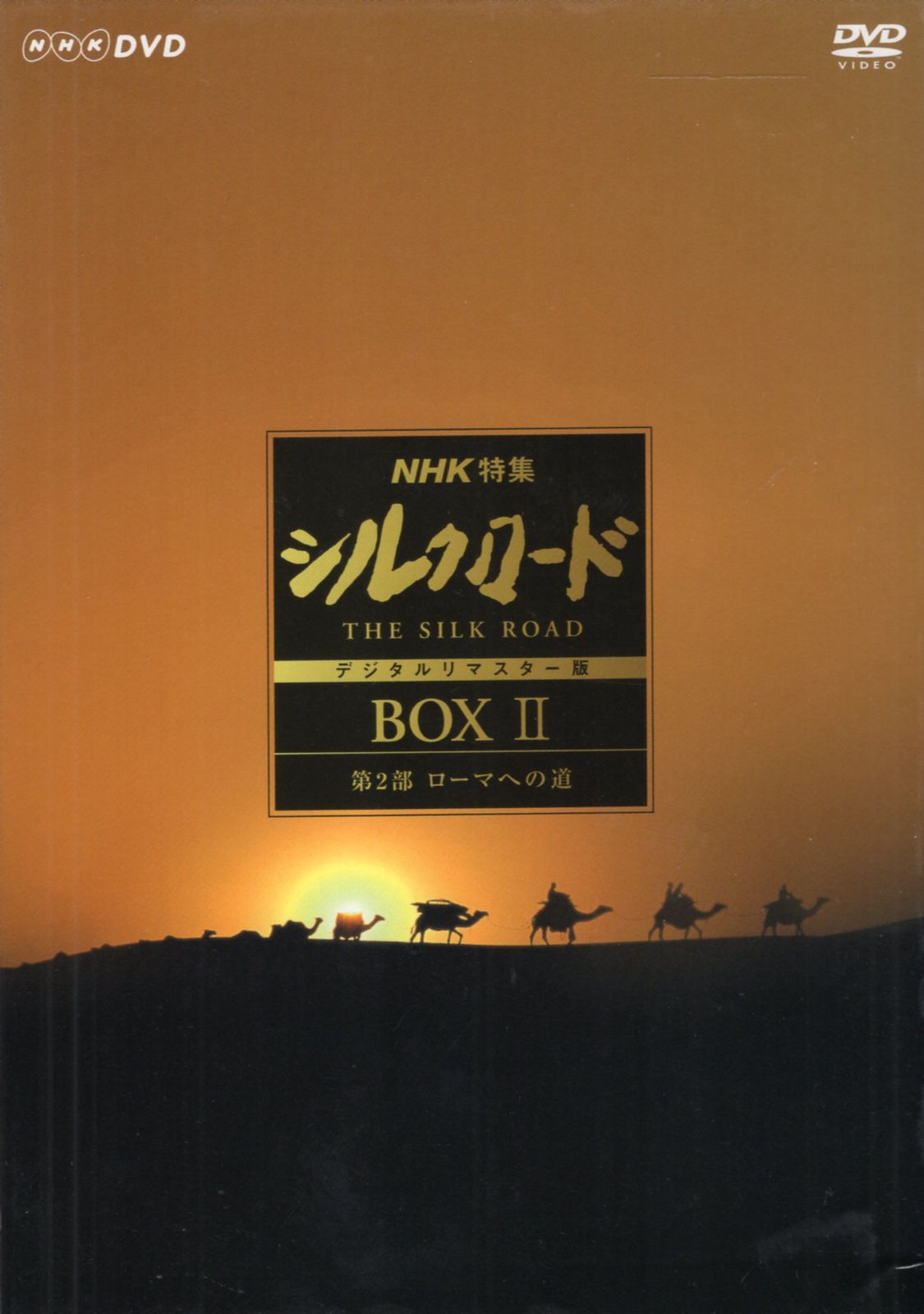 ドキュメントDVD NHK特集 安い シルクロード デジタルリマスター版 BOX 2