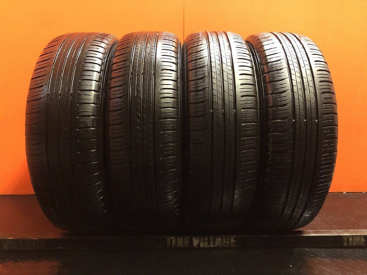 DUNLOP ENASAVE EC300 195 60R17 17インチ 夏タイヤ 4本 20～22年製 バリ溝 ライズ ロッキー 60プリウス等 KTN519